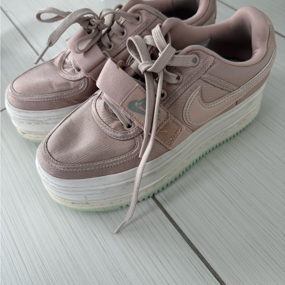 Nike Blush Pink Platform Sneakers